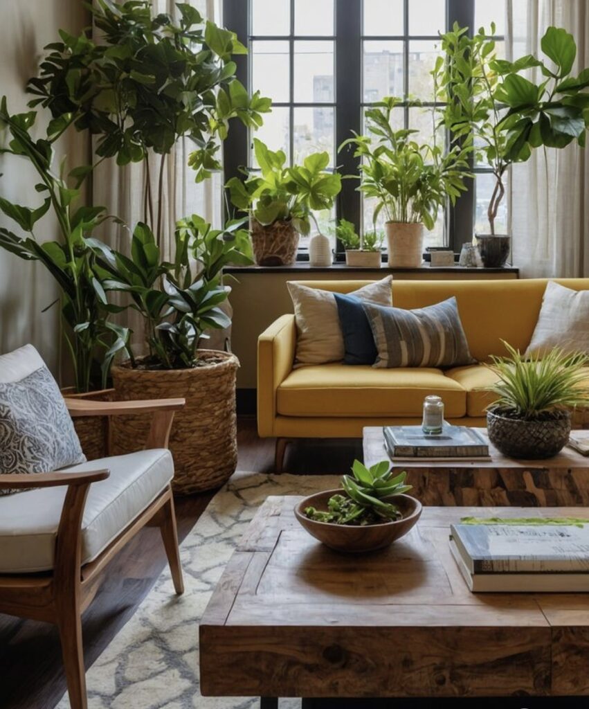 Blending nature with interior design